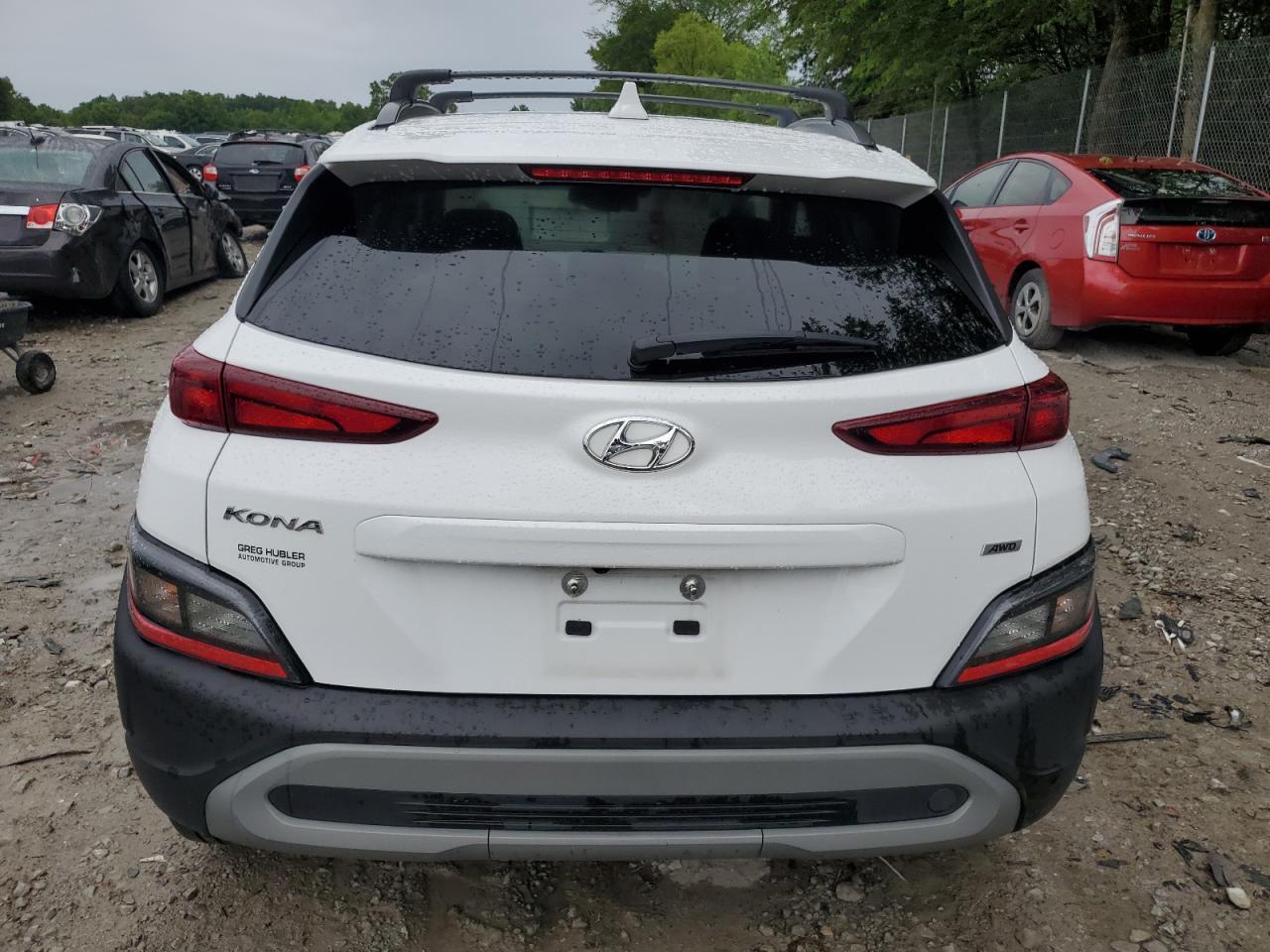 2022 HYUNDAI KONA SEL VIN:KM8K6CAB9NU836720