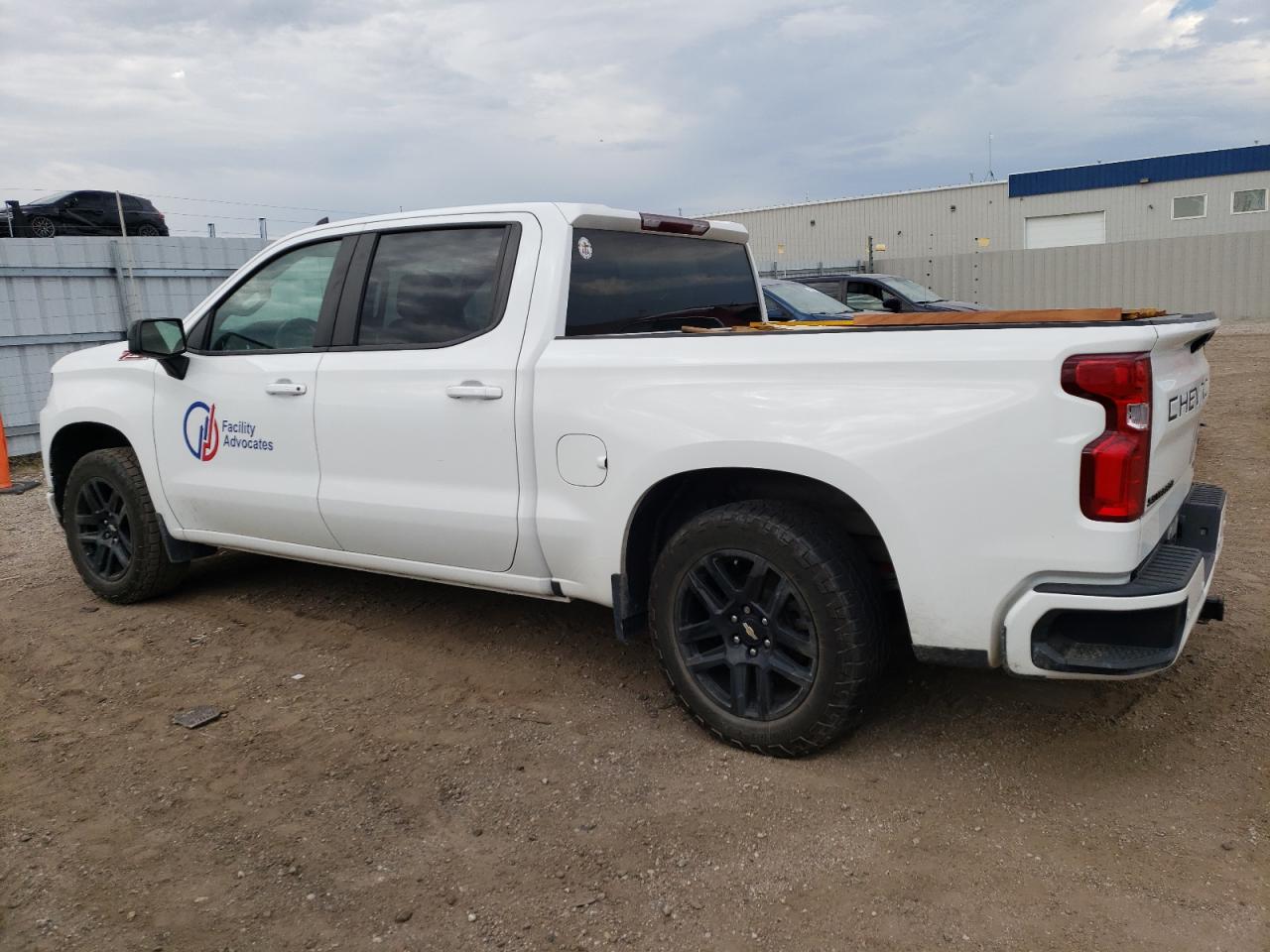 2022 CHEVROLET SILVERADO LTD K1500 RST VIN:1GCUYEEL7NZ166044