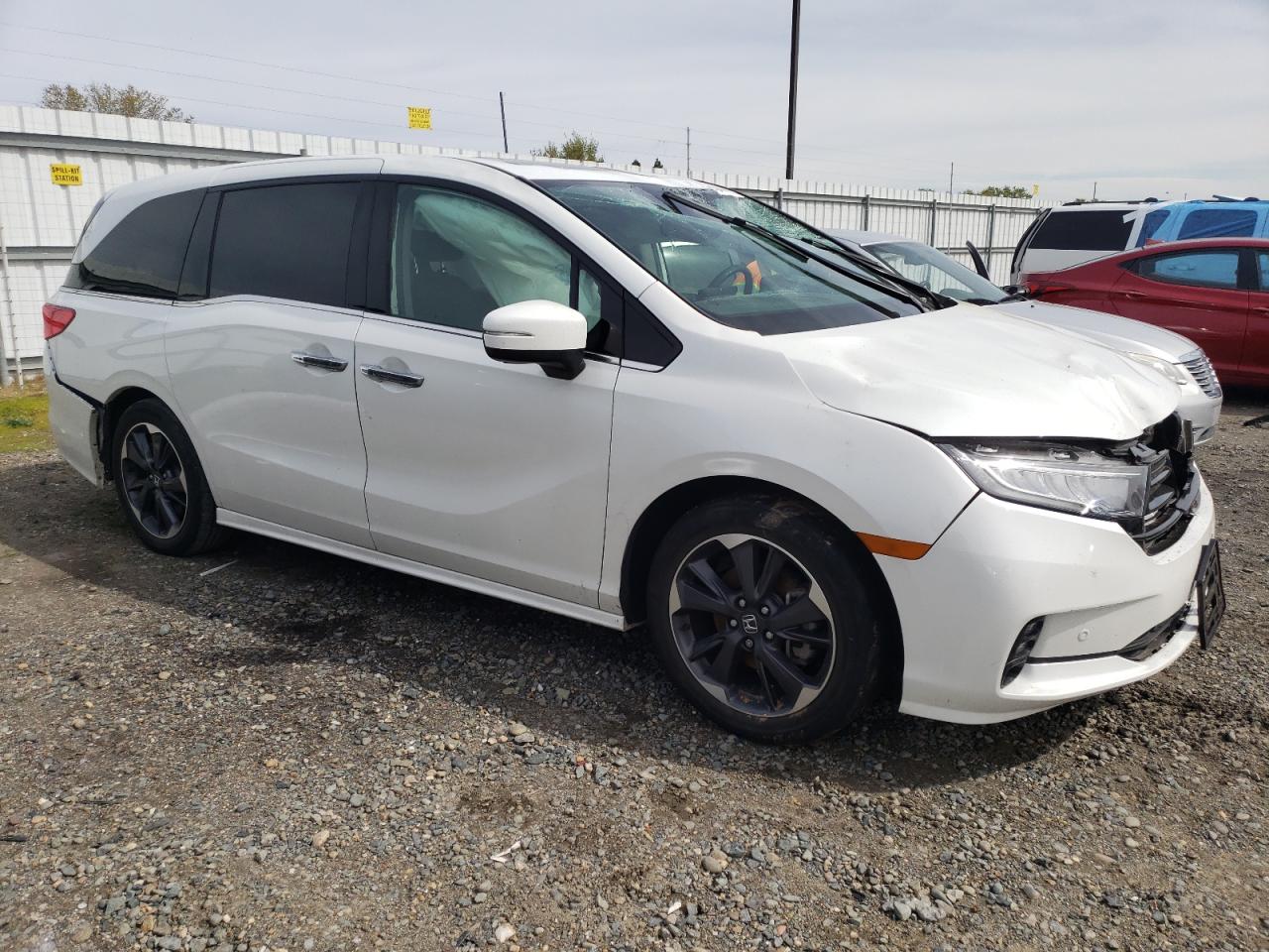 2022 HONDA ODYSSEY ELITE VIN:5FNRL6H91NB067087