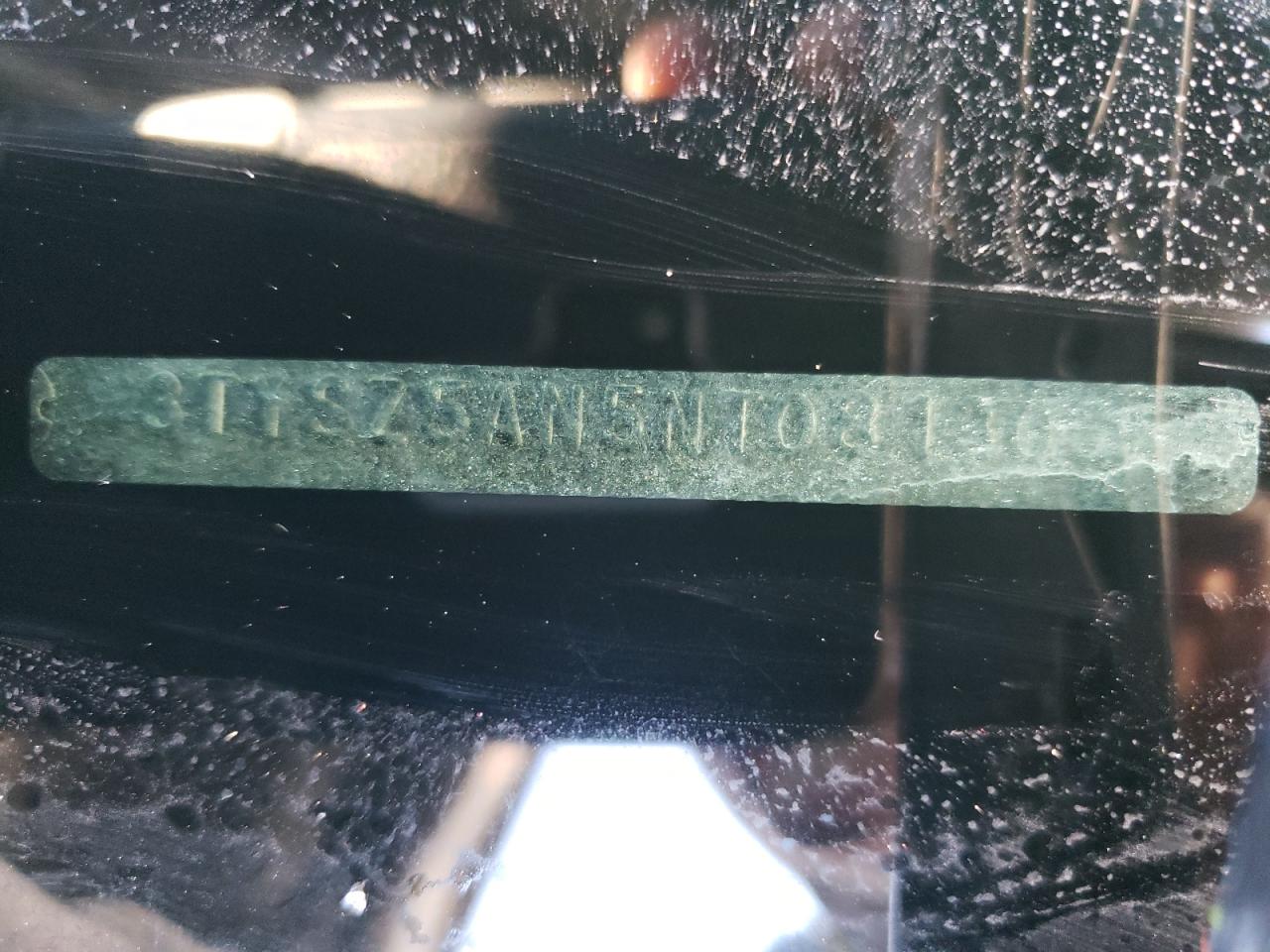 2022 TOYOTA TACOMA ACCESS CAB VIN:3TYSZ5AN5NT081303