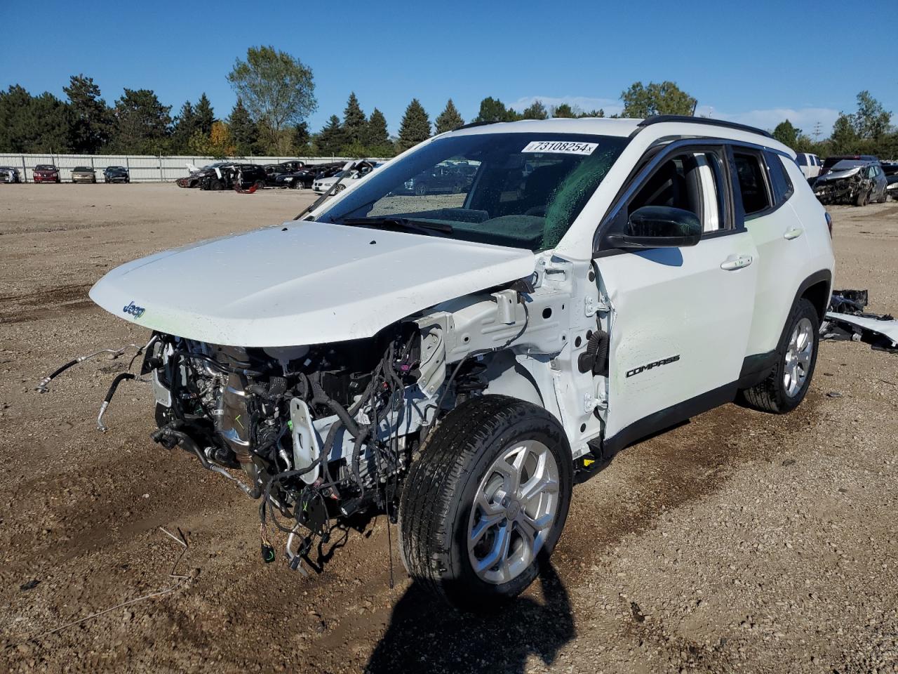 2024 JEEP COMPASS LATITUDE VIN:3C4NJDBN0RT166506