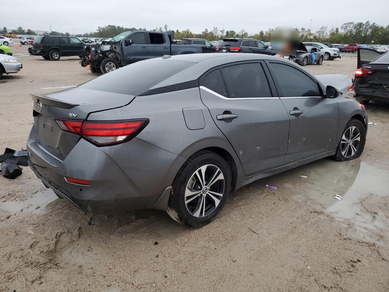 2022 NISSAN SENTRA SV VIN:3N1AB8CV5NY267963