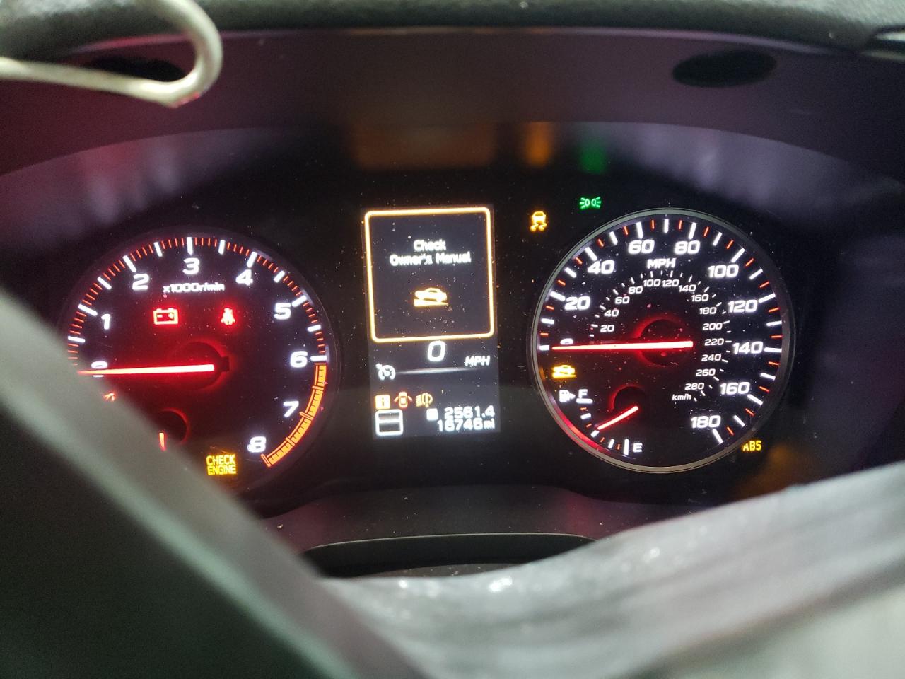 2022 SUBARU WRX  VIN:JF1VBAA6XN9025926