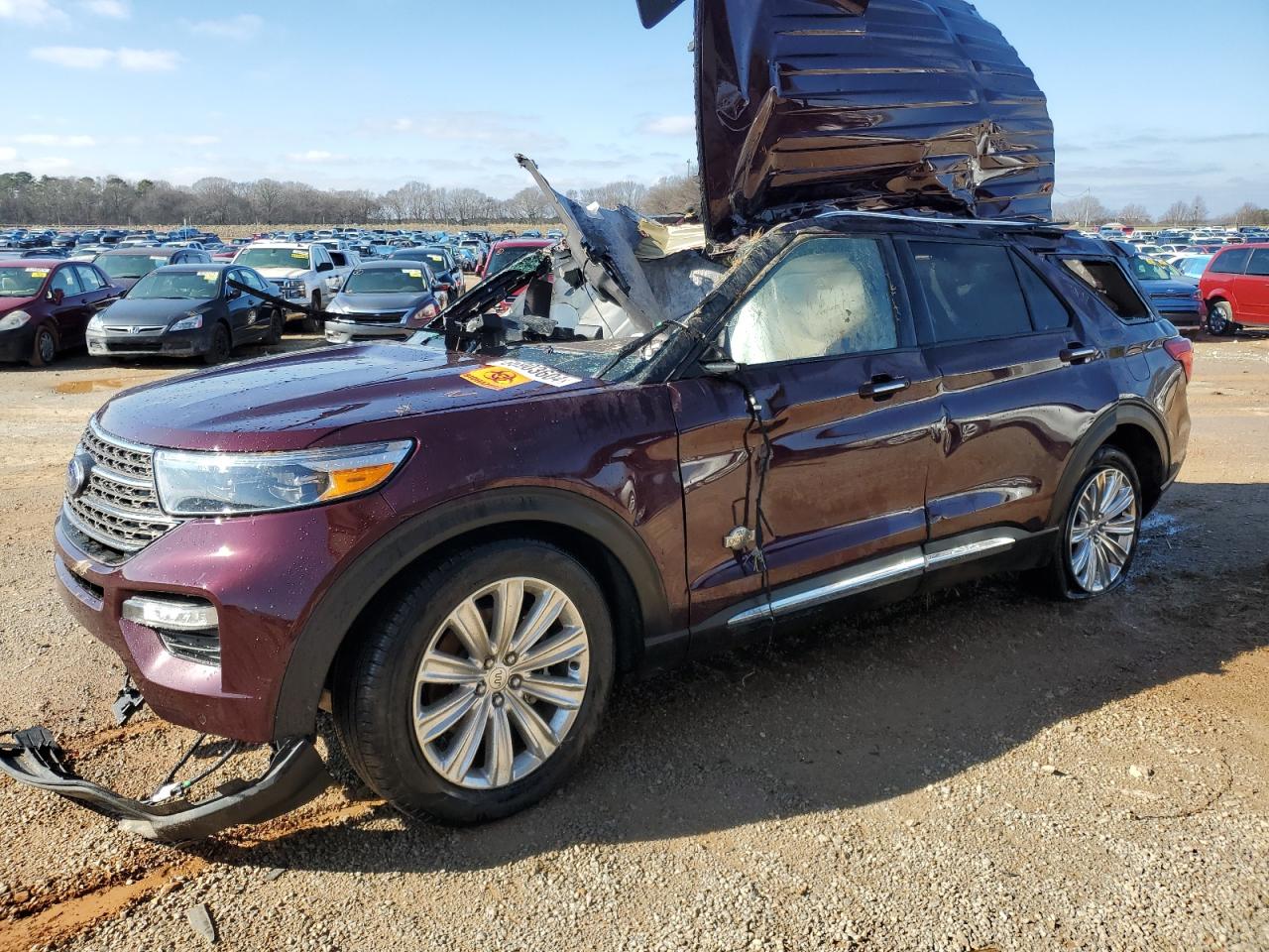 2022 FORD EXPLORER KING RANCH VIN:1FM5K7LC8NGB39818