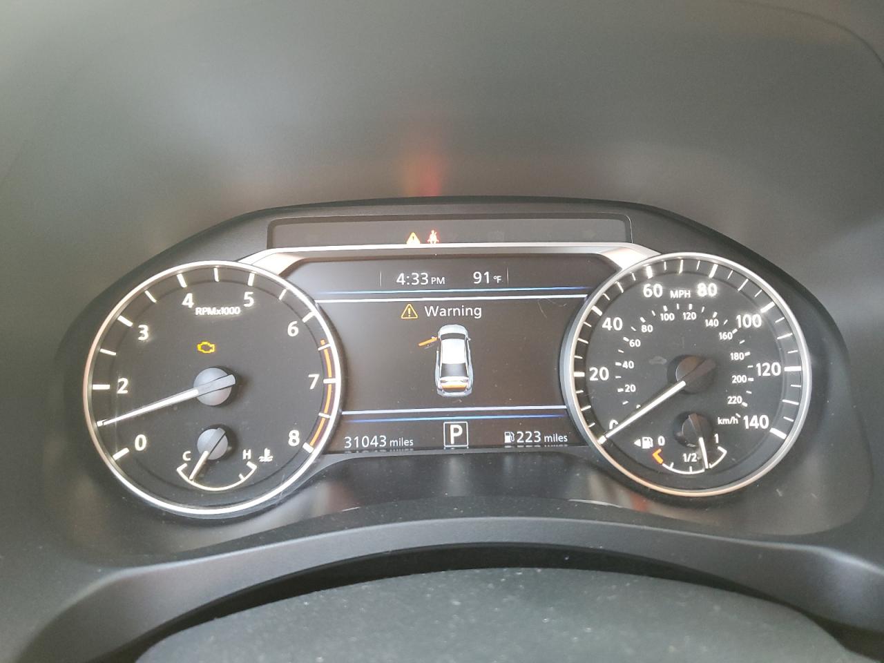 2023 NISSAN ALTIMA SR VIN:1N4BL4CW1PN321894