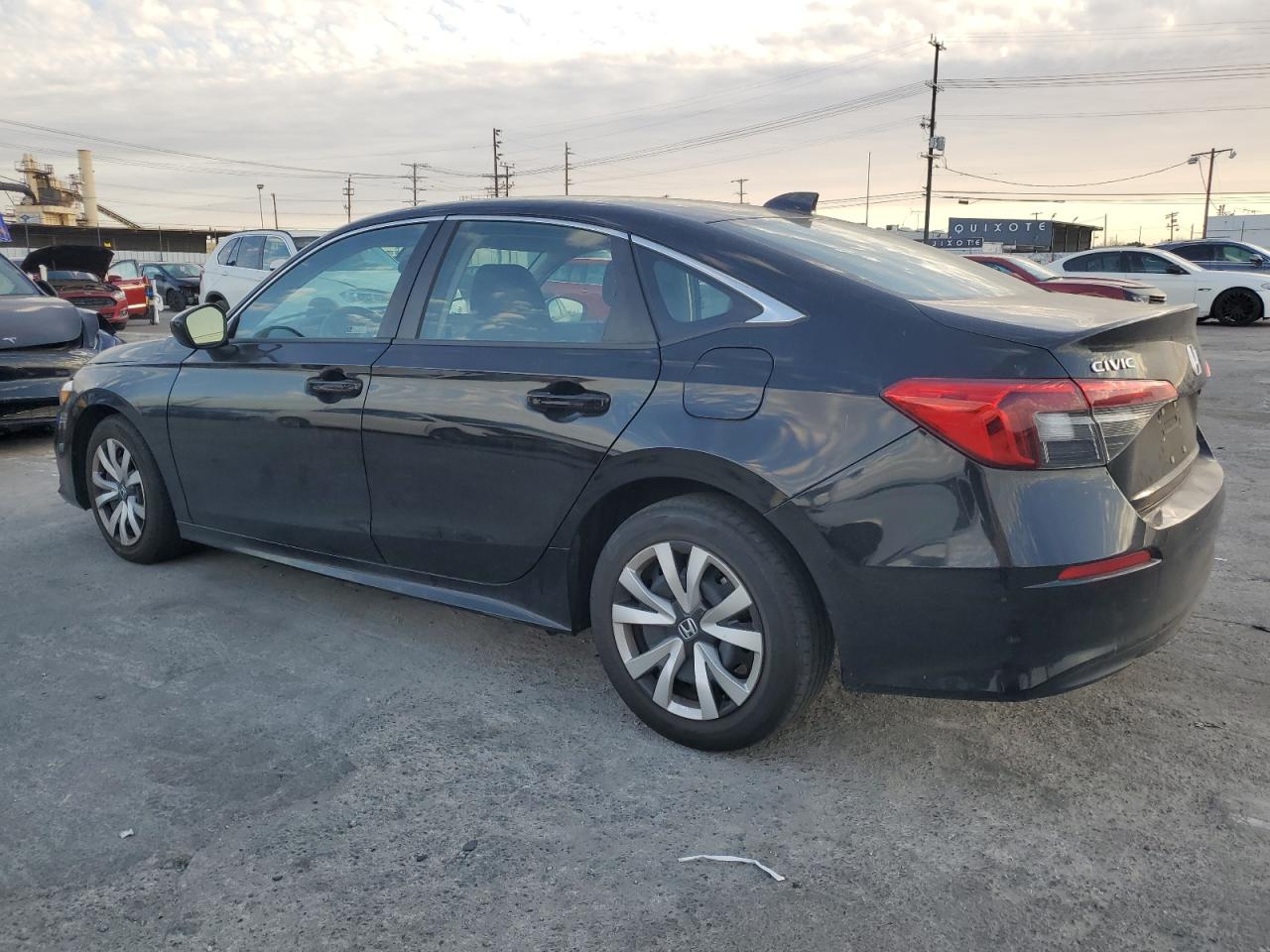 2022 HONDA CIVIC LX VIN:2HGFE2F26NH528615