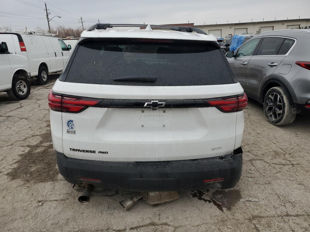 2022 CHEVROLET TRAVERSE LS VIN:1GNEVFKW3NJ116247