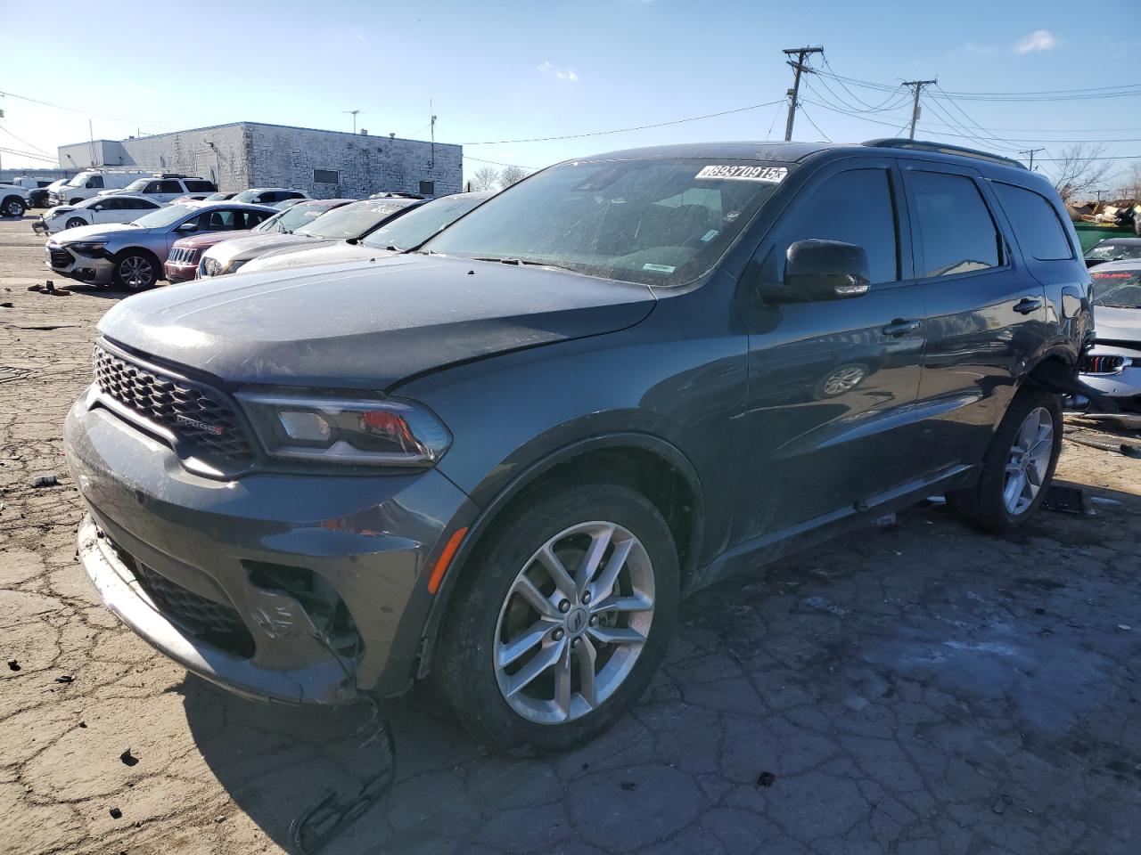 2024 DODGE DURANGO GT VIN:1C4RDJDGXRC161654