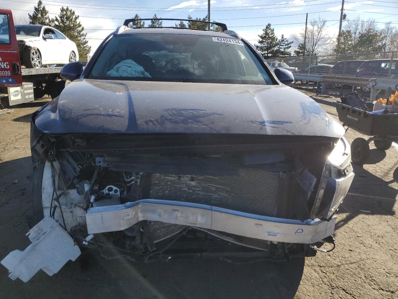2022 HYUNDAI SANTA FE SEL VIN:5NMS2DAJ6NH455914