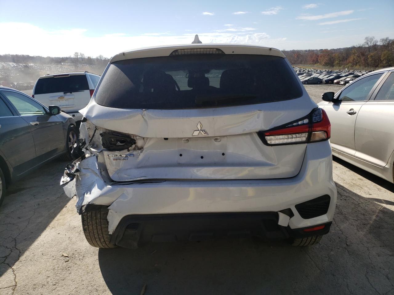 2022 MITSUBISHI OUTLANDER SPORT ES VIN:JA4APUAU2NU016512
