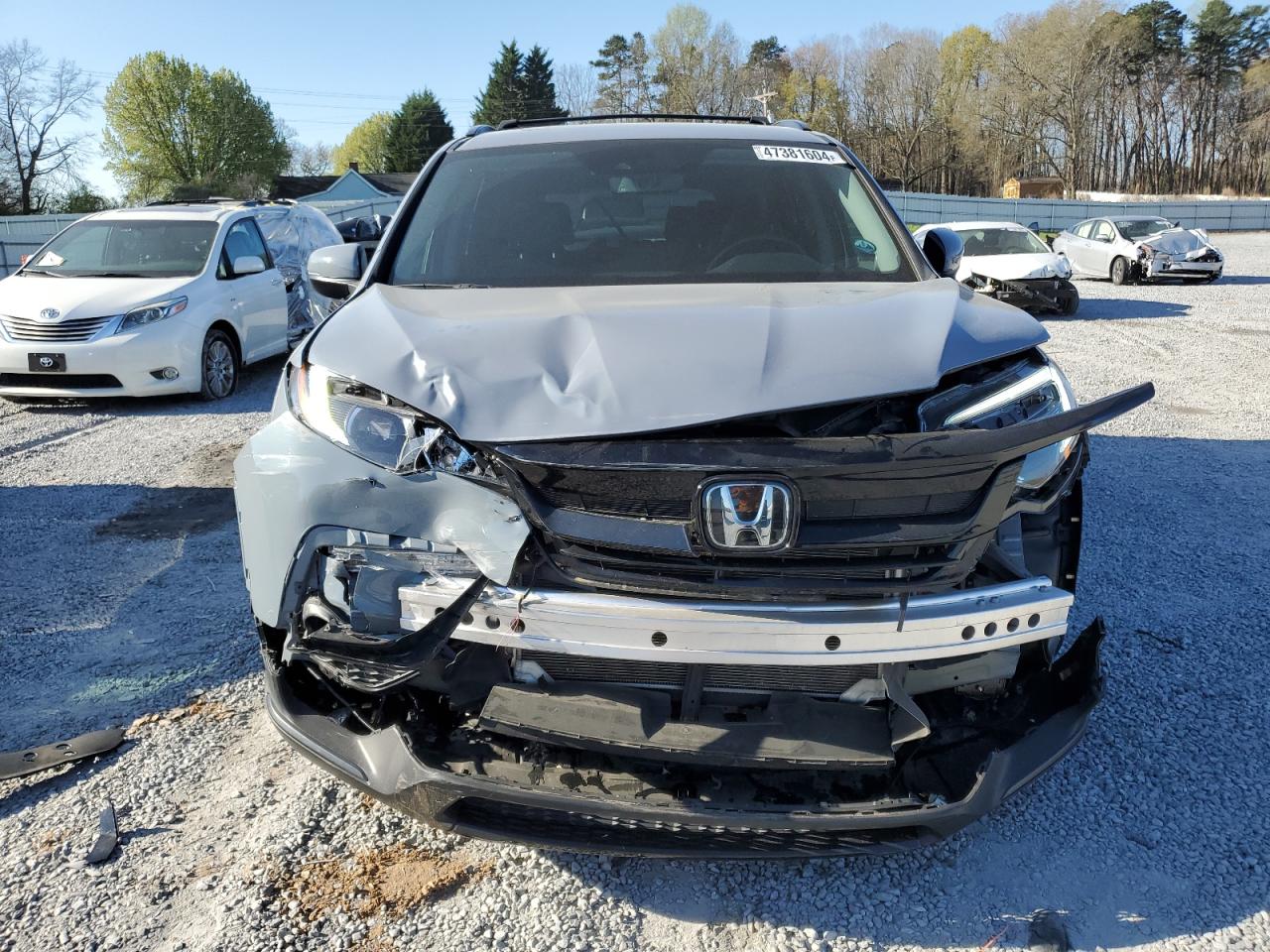 2022 HONDA PILOT SE VIN:5FNYF5H24NB022628