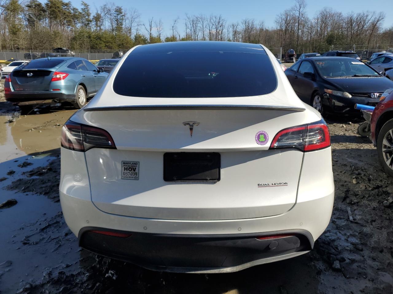 2022 TESLA MODEL Y  VIN:7SAYGDEF6NF379150