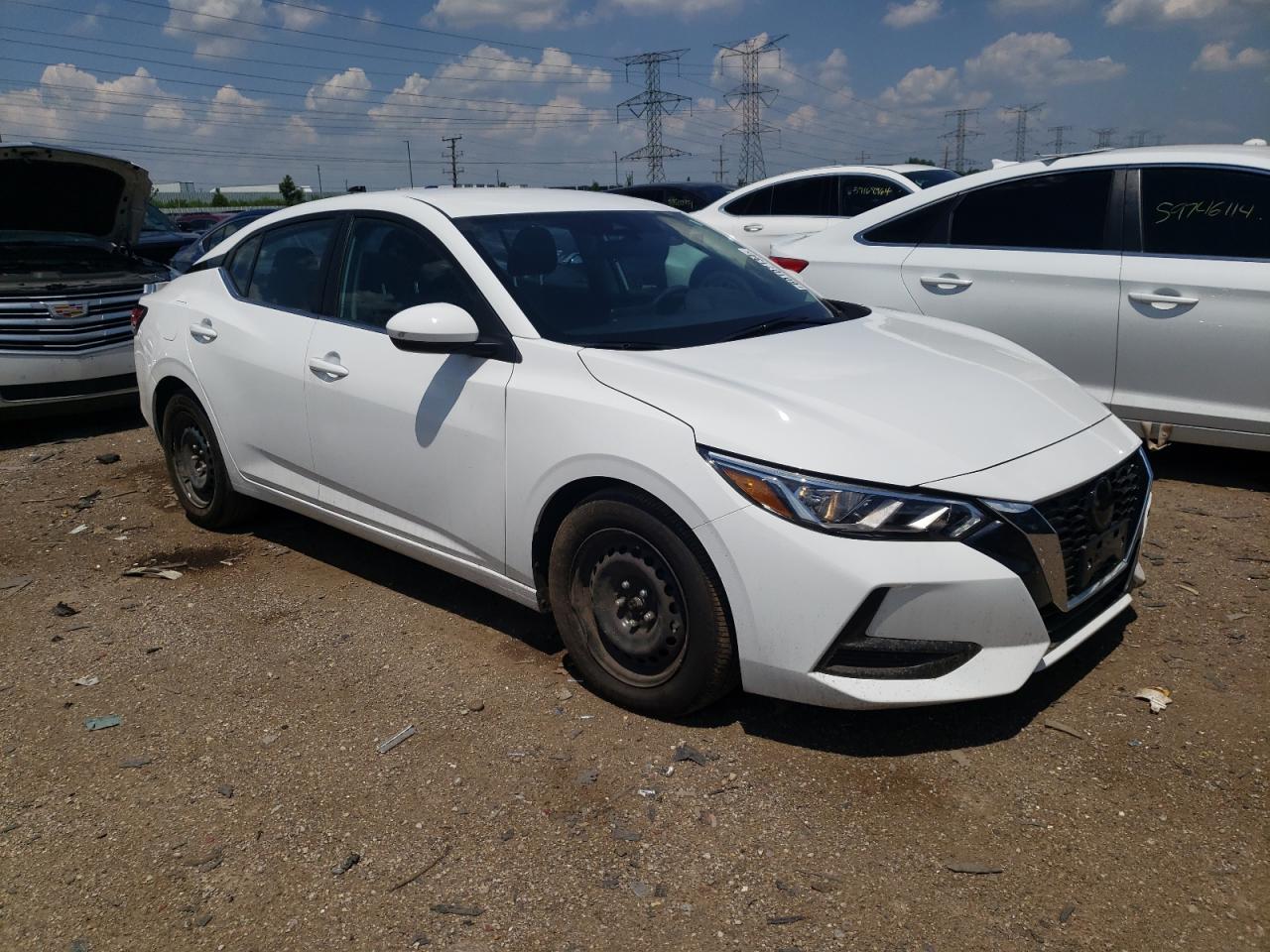 2023 NISSAN SENTRA S VIN:3N1AB8BV4PY308524