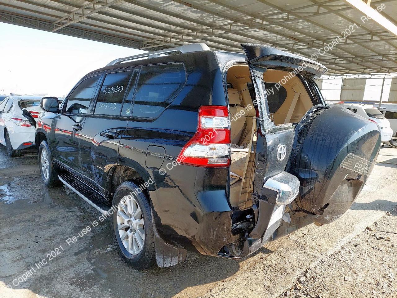 2016 TOYOTA PRADO VIN:JTEBU3FJ7GK******
