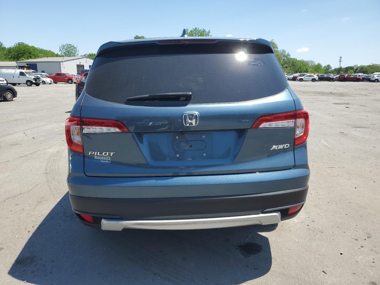 2022 HONDA PILOT EXL VIN:5FNYF6H5XNB020351