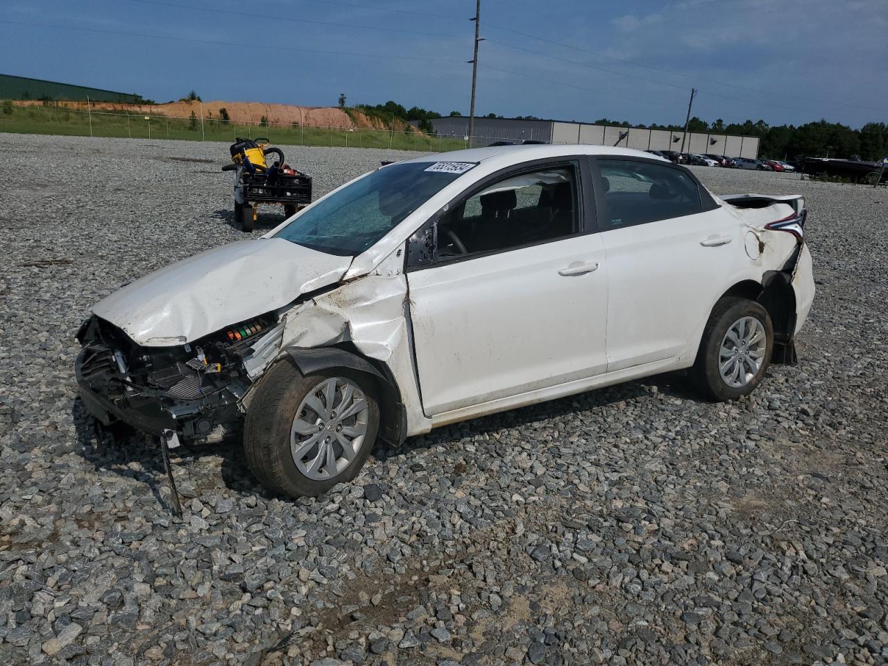 2022 HYUNDAI ACCENT SE VIN:3KPC24A63NE165508