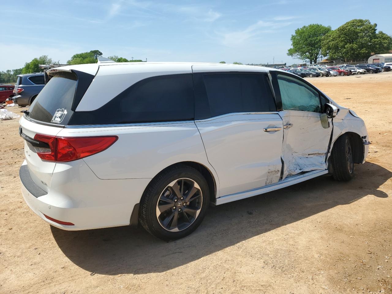 2022 HONDA ODYSSEY ELITE VIN:5FNRL6H96NB012425