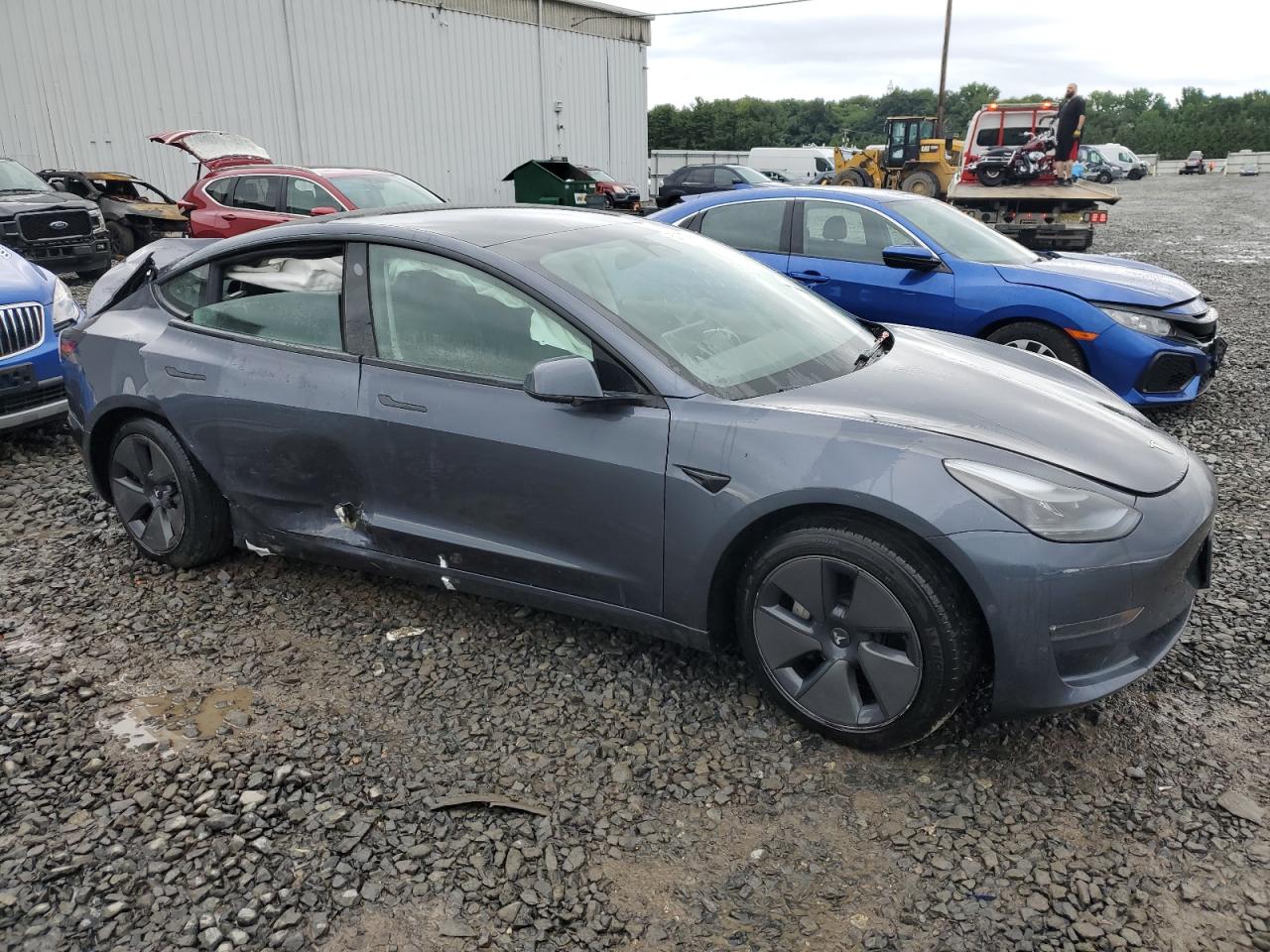 2022 TESLA MODEL 3  VIN:5YJ3E1EB0NF335749