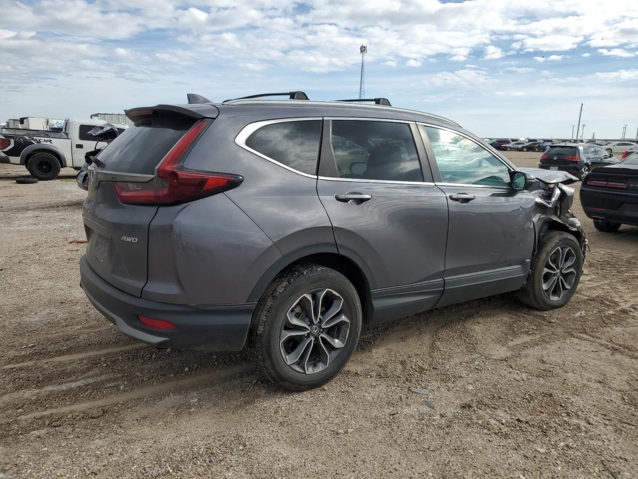 2022 HONDA CR-V EXL VIN:5J6RW2H80NA004380
