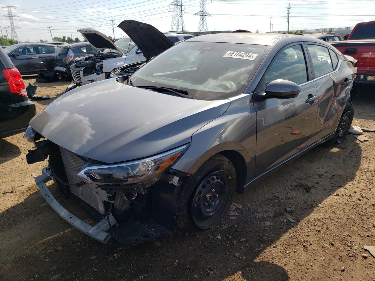 2024 NISSAN SENTRA S VIN:3N1AB8BV8RY270783