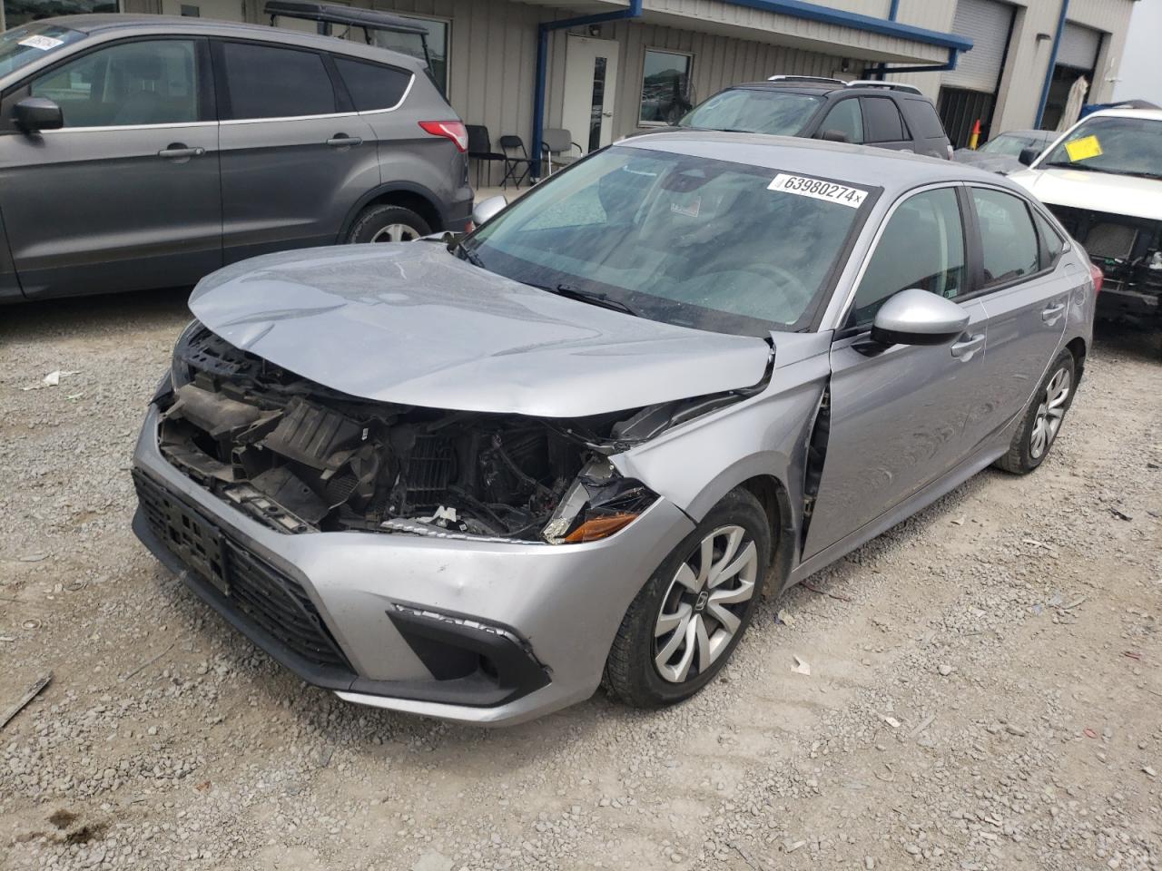 2022 HONDA CIVIC LX VIN:2HGFE2F23NH522447