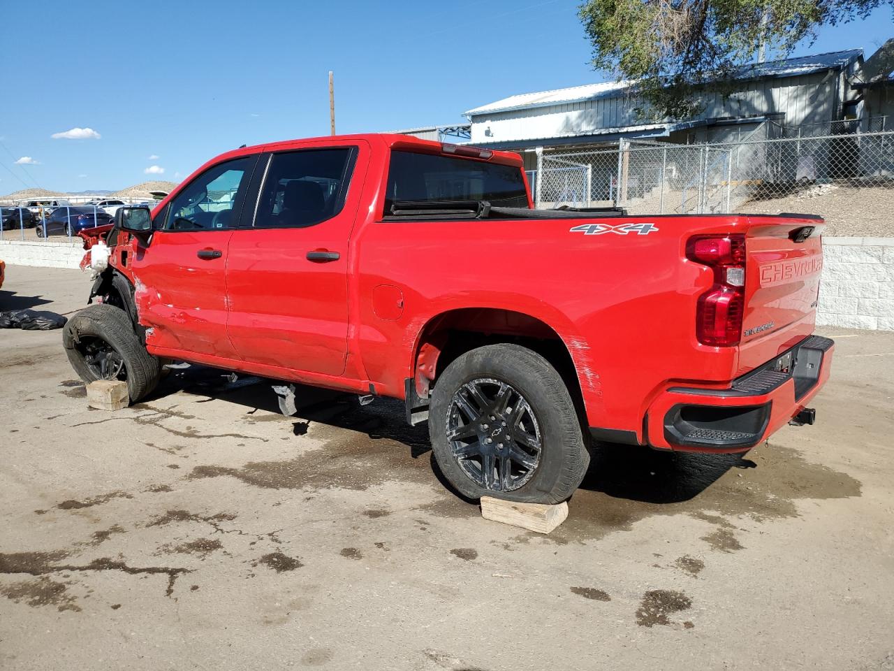 2022 CHEVROLET SILVERADO K1500 CUSTOM VIN:1GCPDBEK3NZ583093