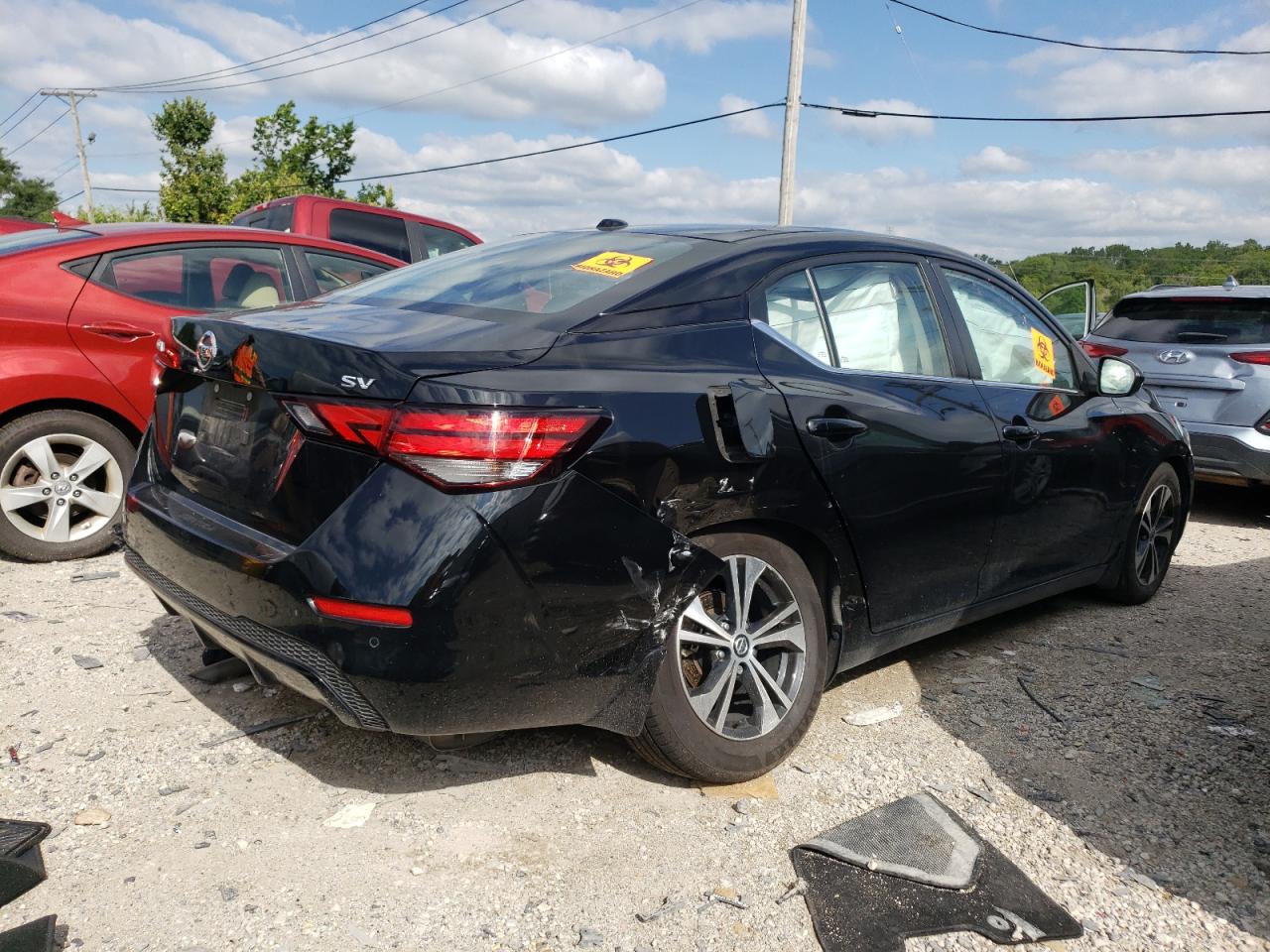 2022 NISSAN SENTRA SV VIN:3N1AB8CV8NY258335