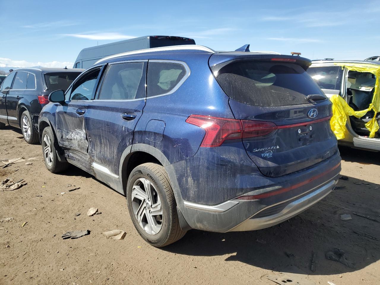 2022 HYUNDAI SANTA FE SEL VIN:5NMS2DAJ7NH461141