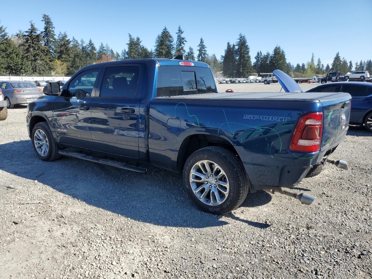 2023 RAM 1500 LARAMIE VIN:1C6SRFRT1PN589871