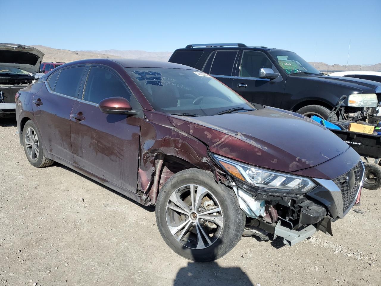2022 NISSAN SENTRA SV VIN:3N1AB8CV2NY234760