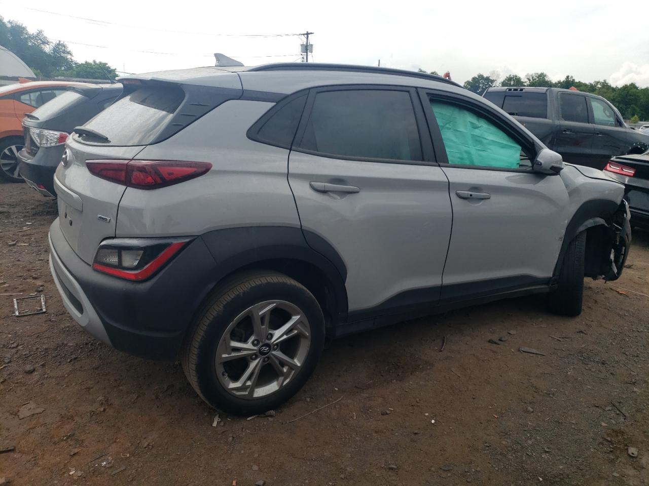 2022 HYUNDAI KONA SEL VIN:KM8K6CAB6NU818157