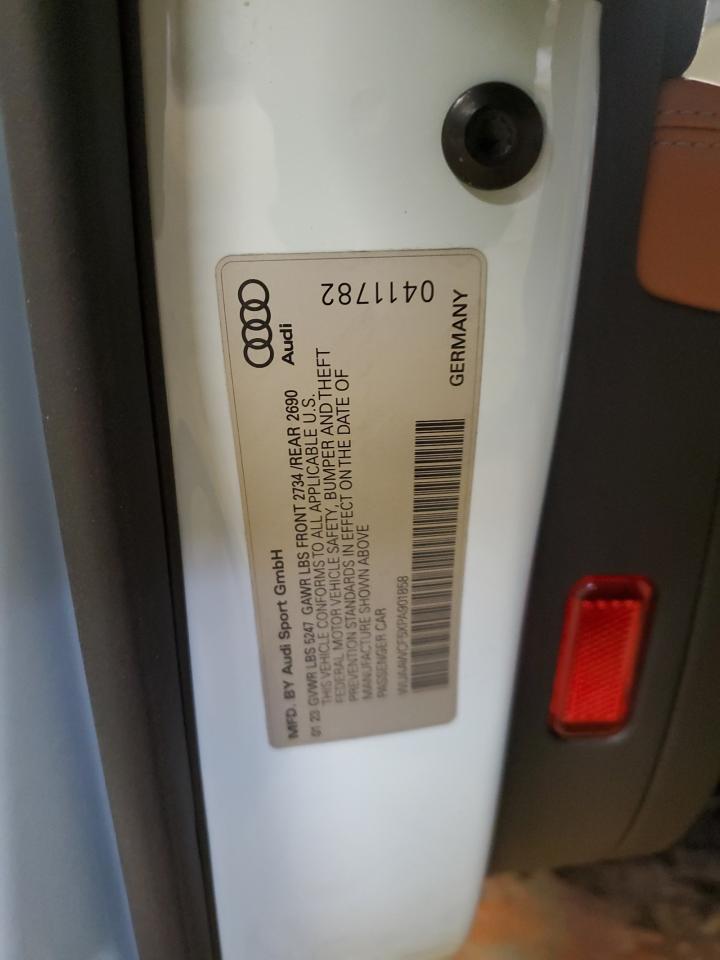 2023 AUDI RS5  VIN:WUAAWCF5XPA901858