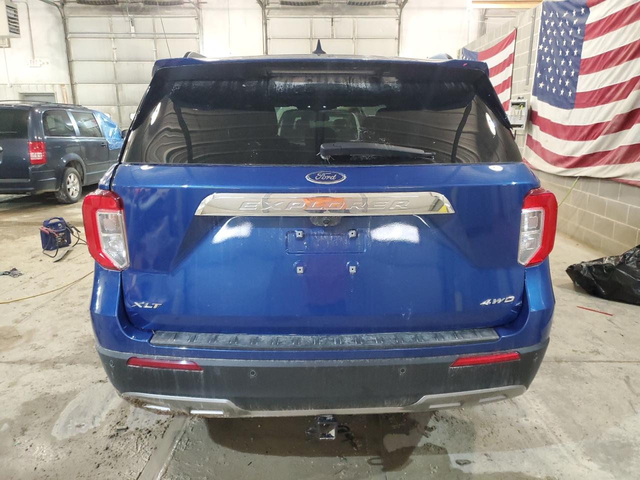 2022 FORD EXPLORER XLT VIN:1FMSK8DH5NGA72338