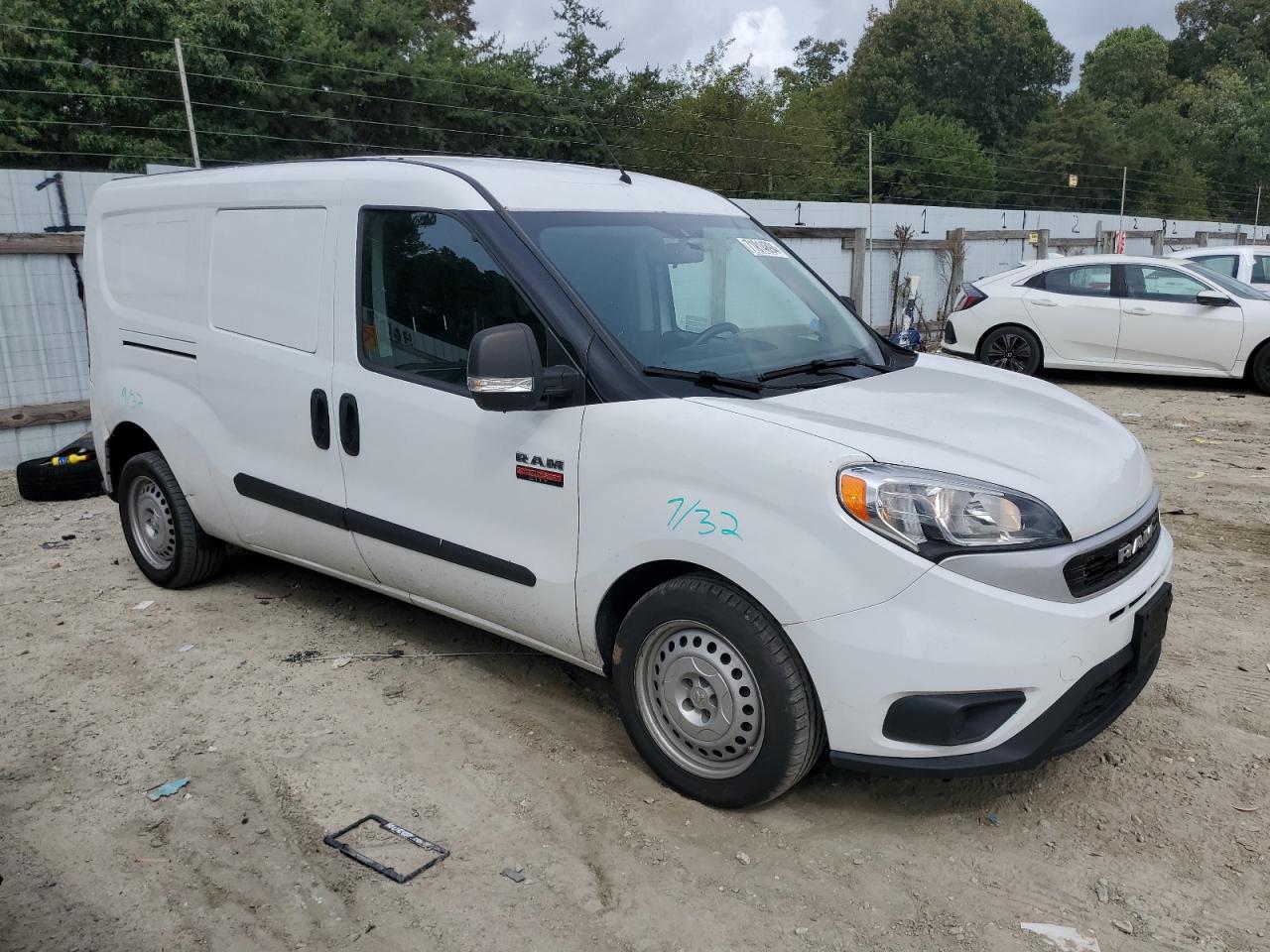 2022 RAM PROMASTER CITY TRADESMAN VIN:ZFBHRFAB8N6W56823