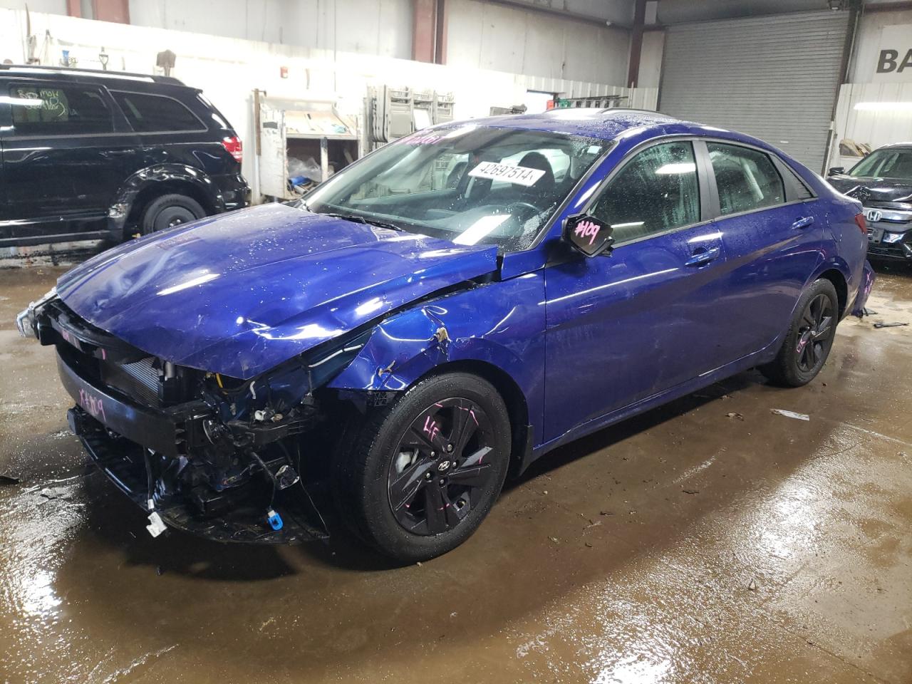 2022 HYUNDAI ELANTRA SEL VIN:5NPLS4AG4NH086143