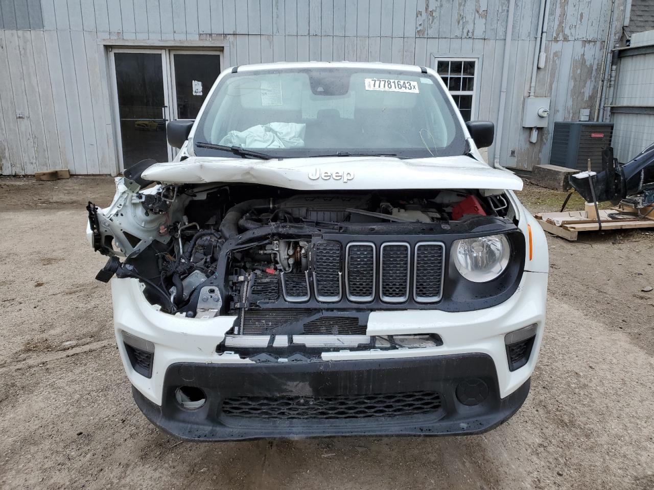 2022 JEEP RENEGADE SPORT VIN:ZACNJDA16NPN44728