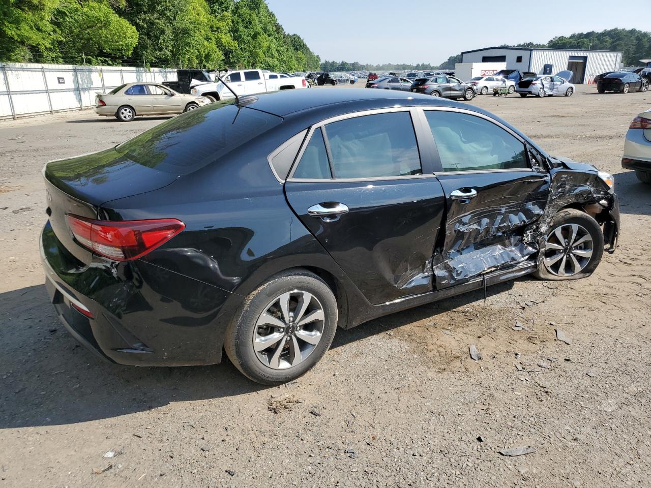 2022 KIA RIO LX VIN:3KPA24AD1NE459348