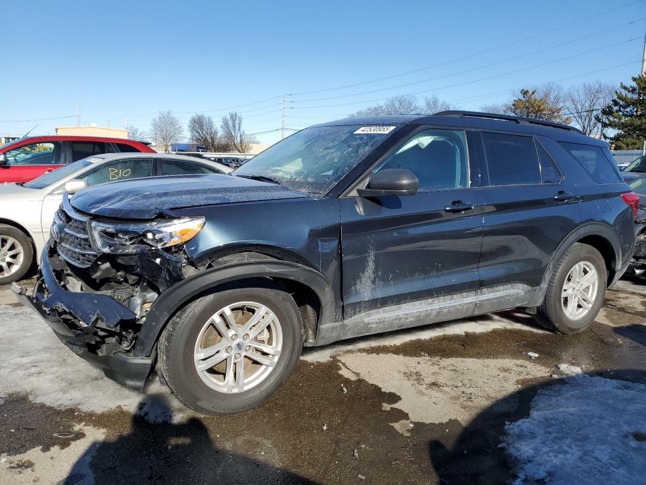 2022 FORD EXPLORER XLT VIN:1FMSK7DH4NGC17704