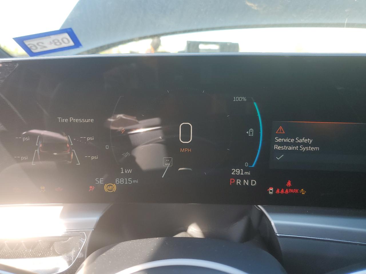 2024 CADILLAC LYRIQ LUXURY VIN:1GYKPPRK1RZ137520