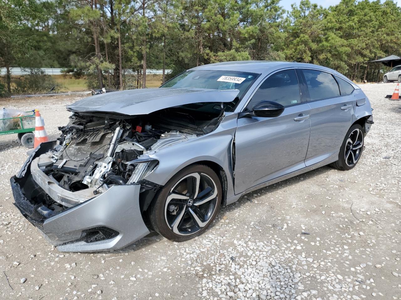 2022 HONDA ACCORD SPORT VIN:1HGCV1F37NA004149