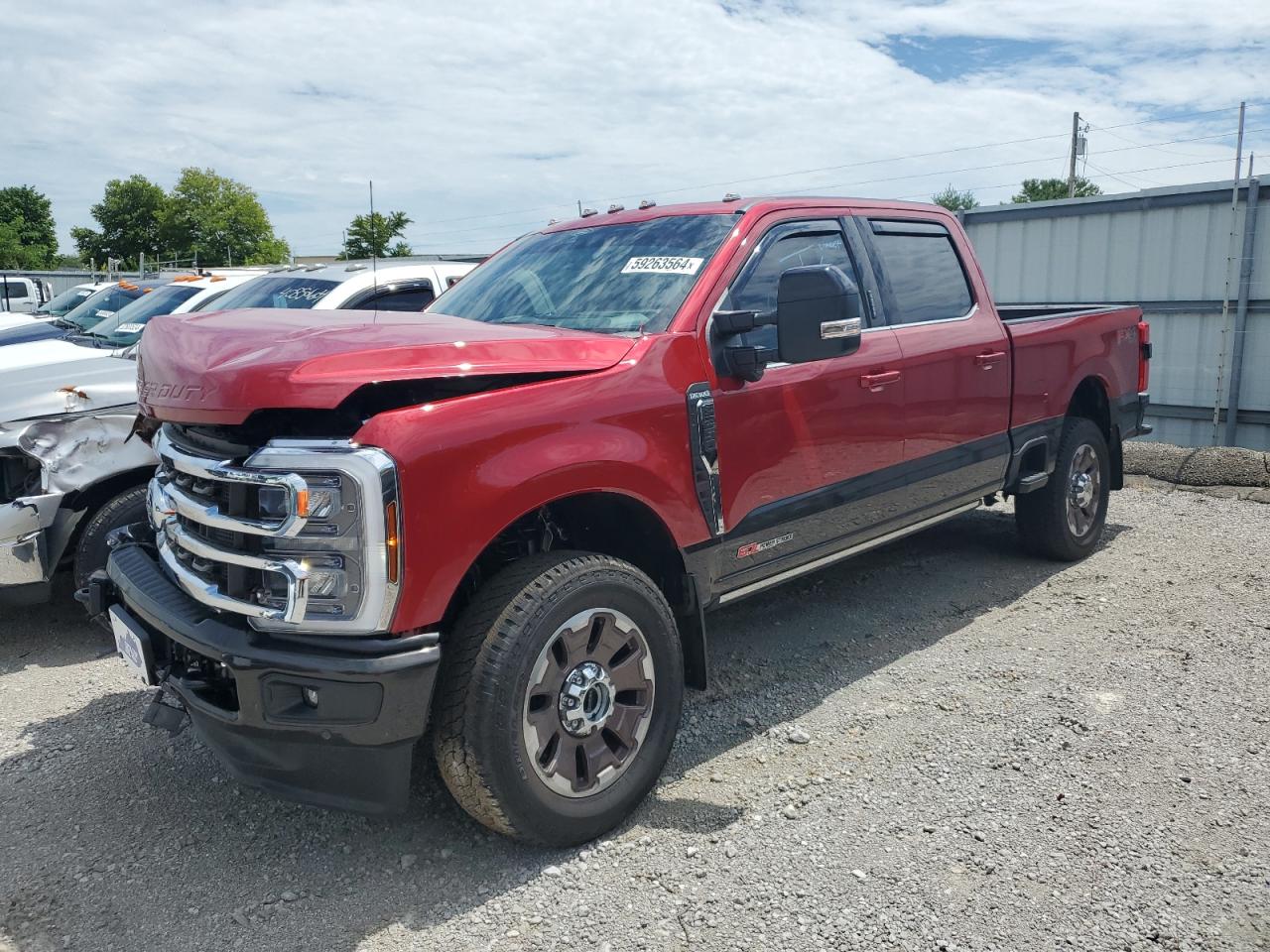 2024 FORD F250 SUPER DUTY VIN:1FT8W2BM8REE02152