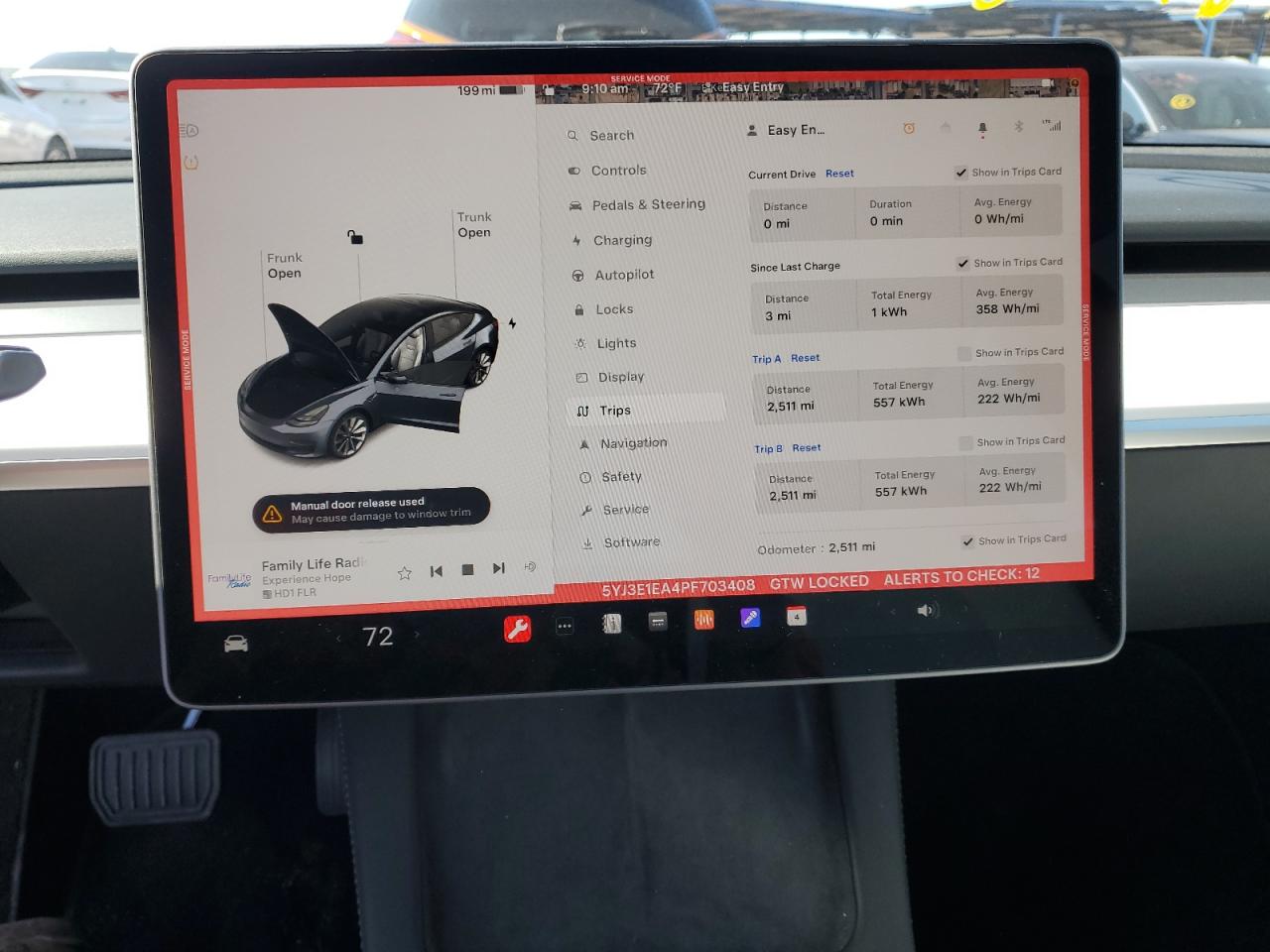 2023 TESLA MODEL 3  VIN:5YJ3E1EA4PF703408