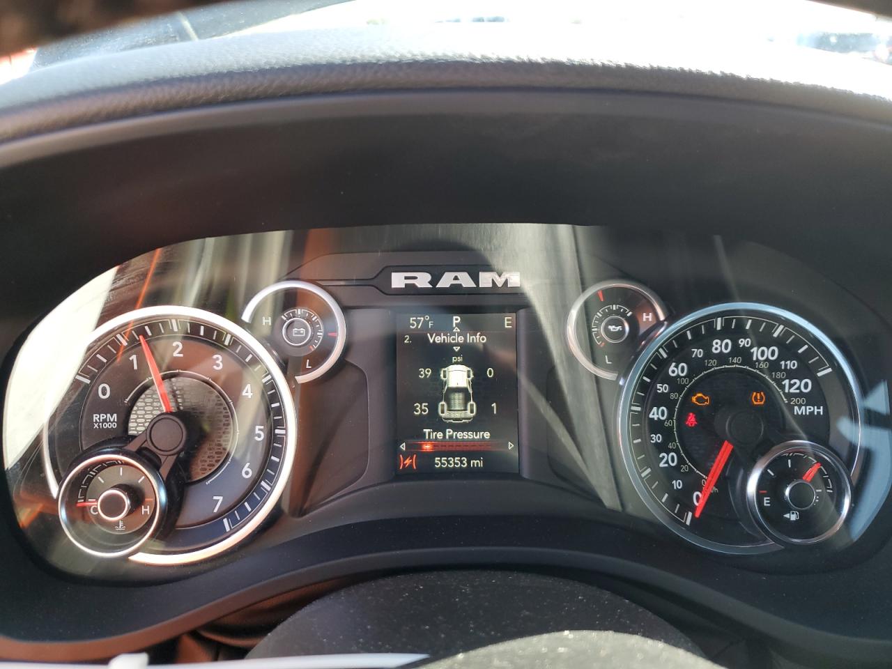 2023 RAM 1500 BIG HORN/LONE STAR VIN:1C6RREBT1PN553326