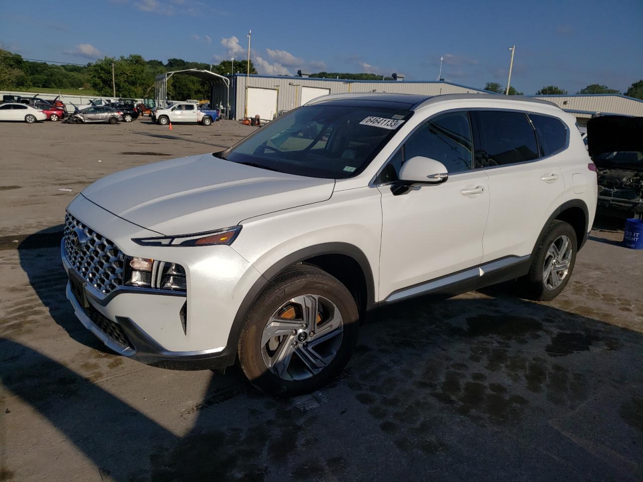 2022 HYUNDAI SANTA FE SEL VIN:5NMS3DAJ2NH409705