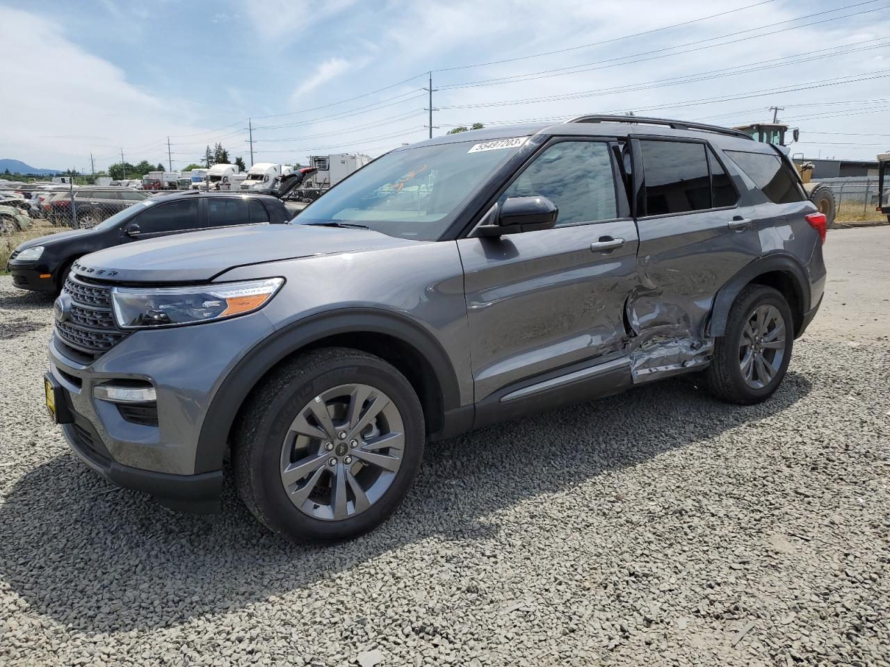 2022 FORD EXPLORER XLT VIN:1FMSK8DH8NGC49660