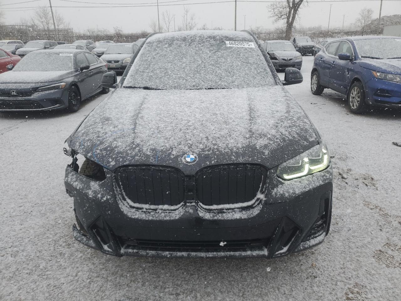 2022 BMW X3 XDRIVE30I VIN:5UX53DP06N9J29534