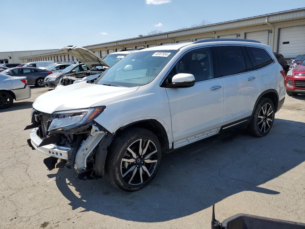 2022 HONDA PILOT ELITE VIN:5FNYF6H06NB067767