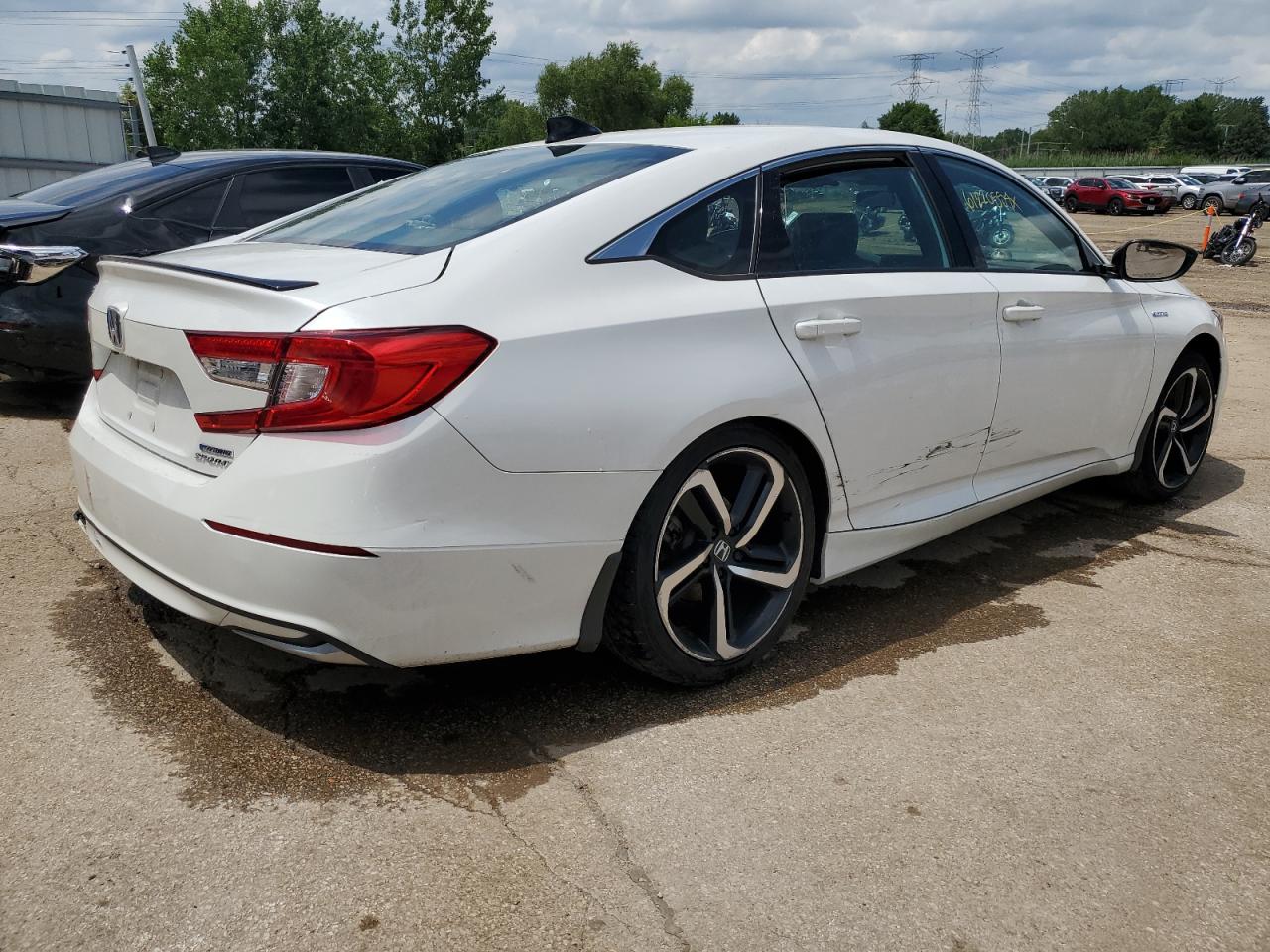 2022 HONDA ACCORD HYBRID SPORT VIN:1HGCV3F20NA014508