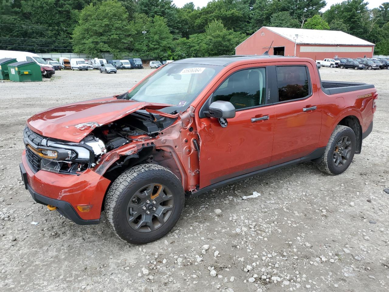 2023 FORD MAVERICK XLT VIN:3FTTW8G95PRA97222