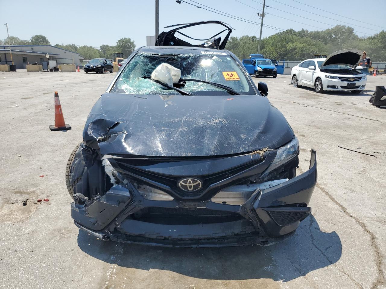 2022 TOYOTA CAMRY NIGHT SHADE VIN:4T1S11AK8NU680074